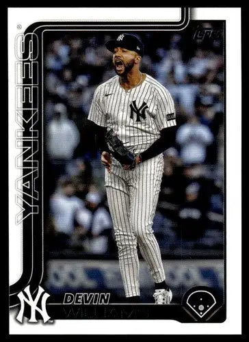 2025 Topps Update #US178 Devin Williams NM-MT Yankees ID:80025 - Baseball Card Single