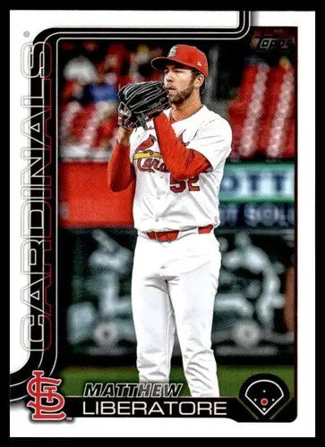 2025 Topps Update #US185 Matthew Liberatore NM-MT Cardinals ID:80026 - Baseball Card Single
