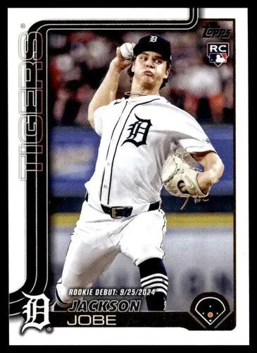 2025 Topps Update #US193 Jackson Jobe NM-MT Tigers Rookie Debut ID:80456 - Baseball Card Single