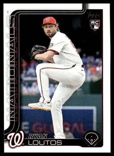 2025 Topps Update #US202 Ryan Loutos NM-MT RC Rookie Nationals ID:80028 - Baseball Card Single