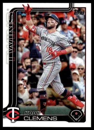 2025 Topps Update #US208 Kody Clemens NM-MT Twins ID:80029 - Baseball Card Single