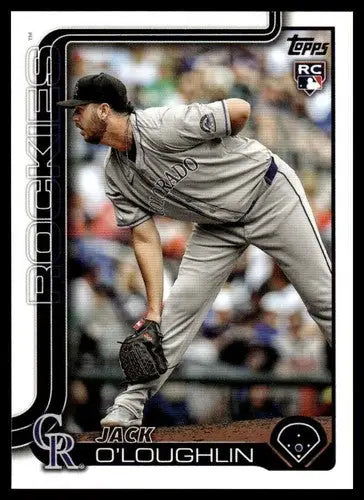 2025 Topps Update #US215 Jack O’Loughlin NM-MT RC Rookie Rockies ID:80461 - Baseball Card Single