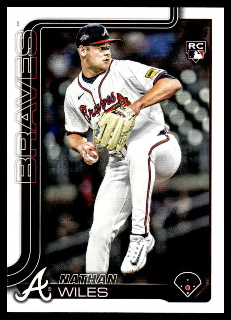 2025 Topps Update #US216 Nathan Wiles NM-MT RC Rookie Braves ID:80462 - Baseball Card Single