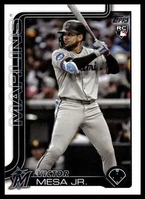2025 Topps Update #US220 Victor MESA JR. NM-MT RC Rookie Marlins ID:80464 - Baseball Card Single
