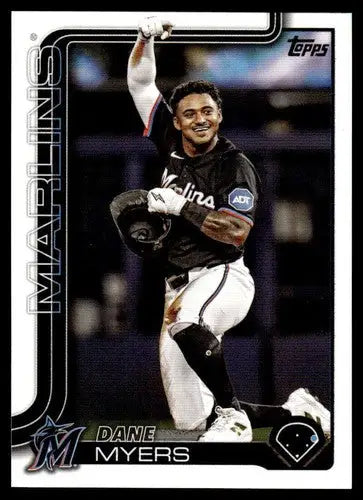 2025 Topps Update #US228 Dane Myers NM-MT Marlins ID:80466 - Baseball Card Single