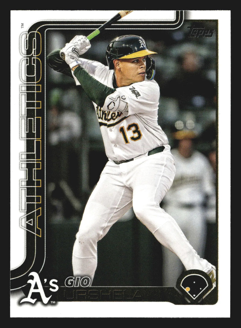 2025 Topps Update #US23 Gio Urshela Athletics - Baseball Card Single