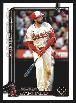 2025 Topps Update #US33 Travis d’Arnaud Los Angeles Angels - Baseball Card Single