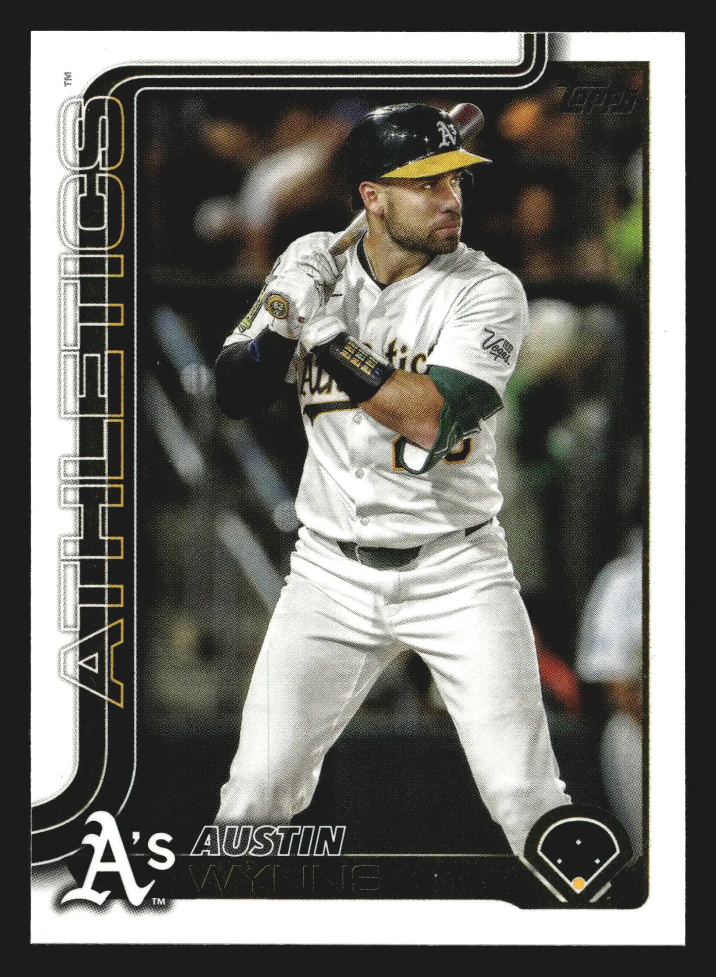 2025 Topps Update #US330 Austin Wynns Athletics - Baseball Card Single