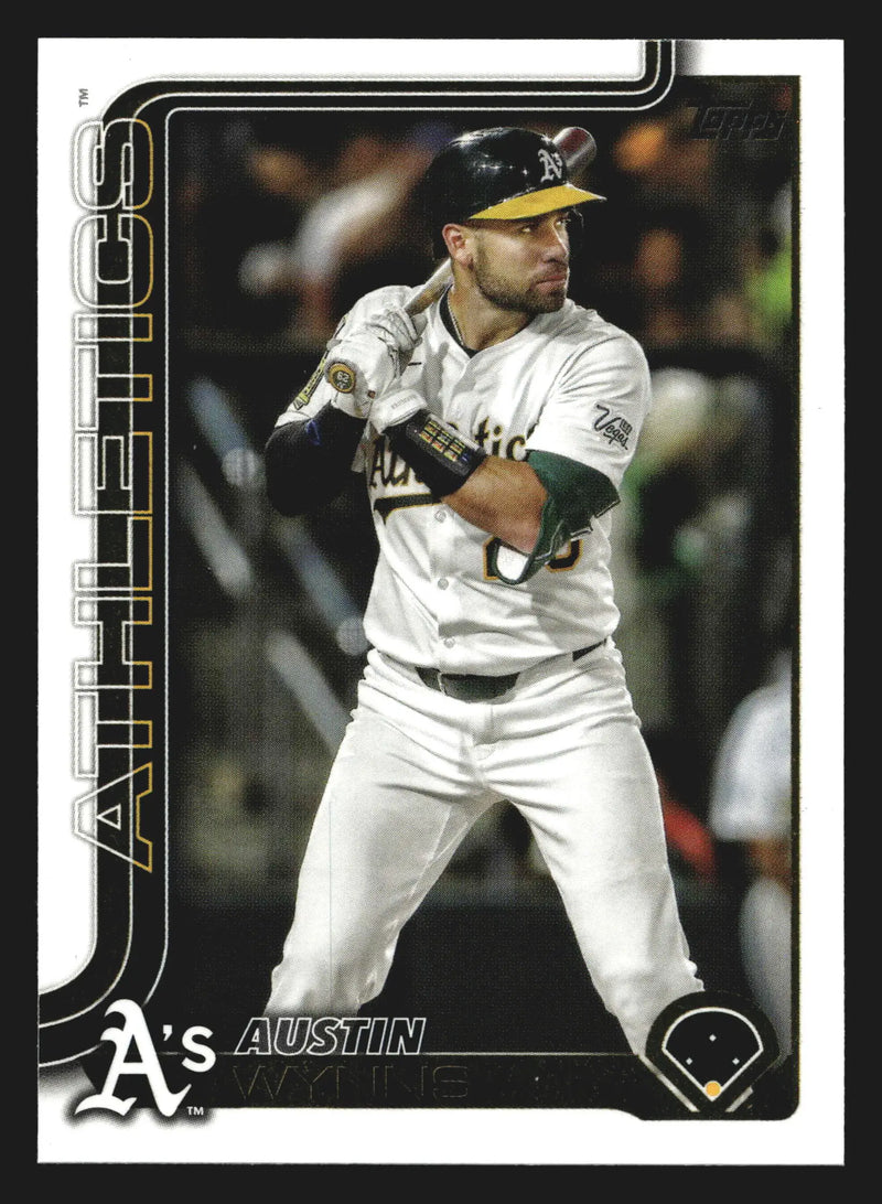 2025 Topps Update #US330 Austin Wynns Athletics - Baseball Card Single