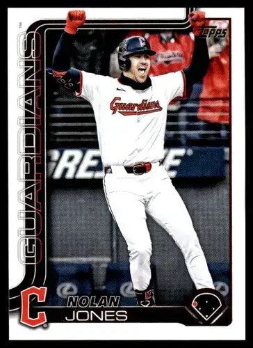 2025 Topps Update #US341 Nolan Jones NM-MT Guardians ID:80491 - Baseball Card Single