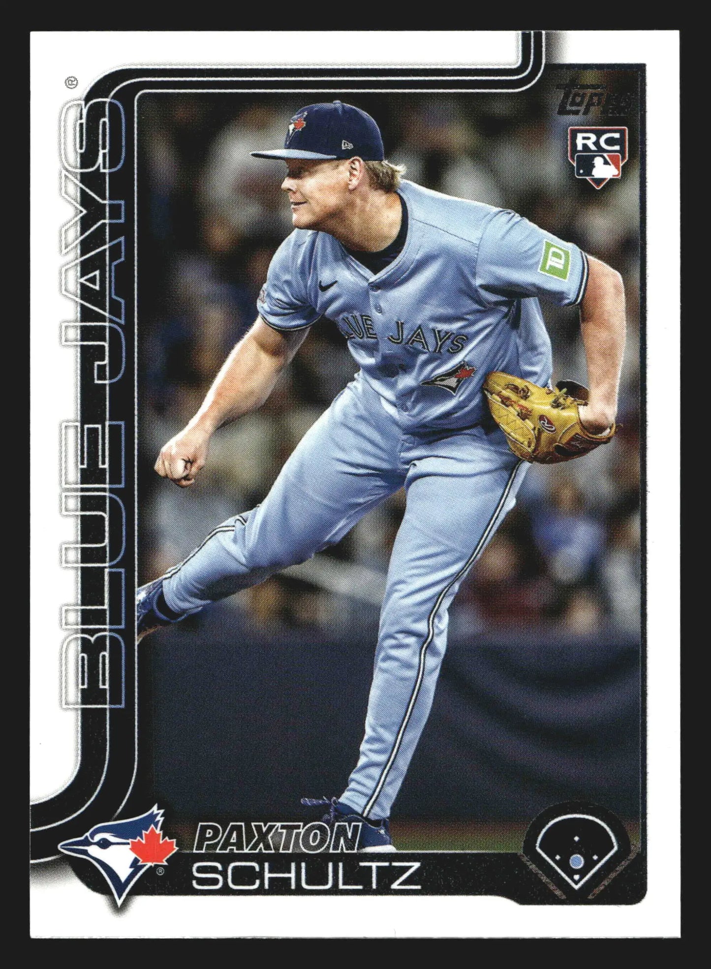 2025 Topps Update #US350 Paxton Schultz RC Rookie Toronto Blue Jays