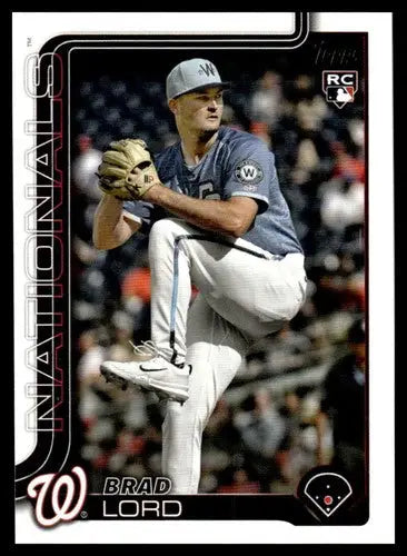2025 Topps Update #US39 Brad Lord NM-MT RC Rookie Nationals ID:80402 - Baseball Card Single