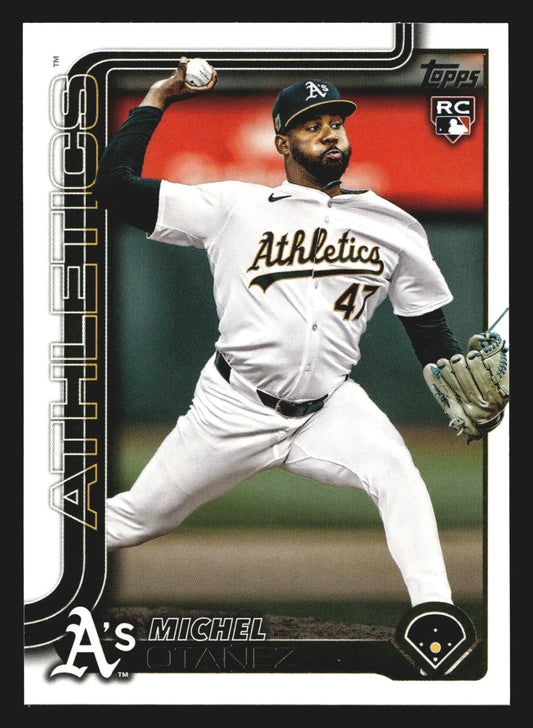 2025 Topps Update #US95 Michel Otanez RC Athletics - Baseball Card Single