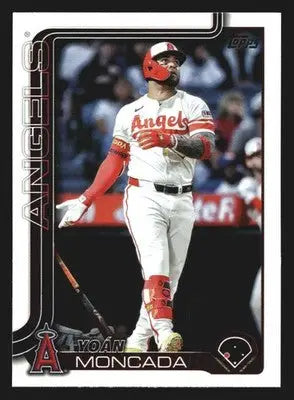 2025 Topps Update Yoan Moncada #US24 Angels - Baseball Card Single