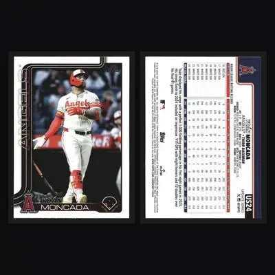 2025 Topps Update Yoan Moncada #US24 Angels - Baseball Card Single