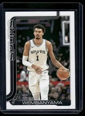 2025 Topps Victor Wembanyama #195 Basketball - Basketball Card Single