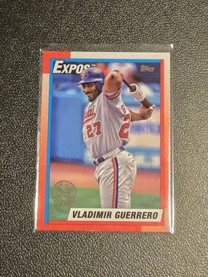 2025 Topps Vladimir Guerrero 1990 Topps Baseball 35th Anniversary - Baseball Card Single
