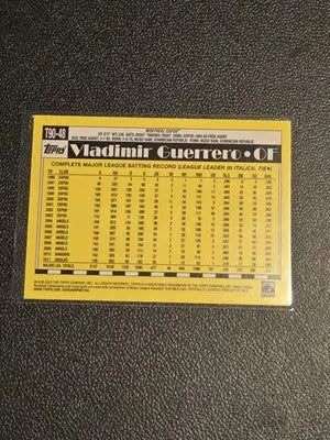 2025 Topps Vladimir Guerrero 1990 Topps Baseball 35th Anniversary - Baseball Card Single