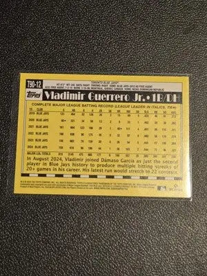 2025 Topps Vladimir Guerrero Jr. 1990 Topps Baseball 35th Anniversary - Baseball Card Single