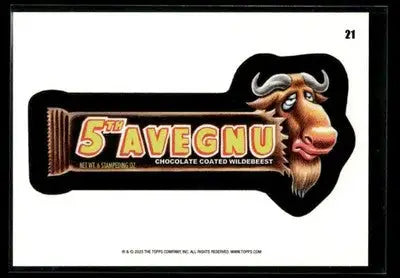 2025 Topps Wacky Packages All New Series 5th Avegnu #21 - Non-Sports Card Single