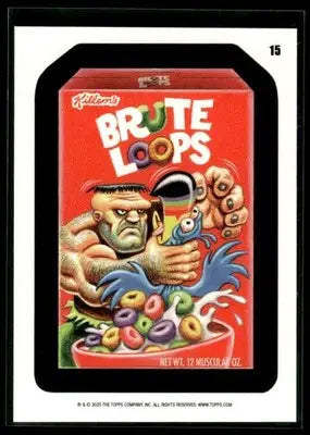 2025 Topps Wacky Packages All New Series Brute Loops #15 - Other