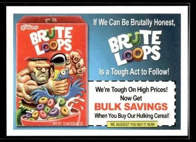 2025 Topps Wacky Packages All New Series Brute Loops #15 Coupon Back - Other