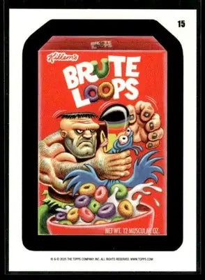 2025 Topps Wacky Packages All New Series Brute Loops #15 Coupon Back - Other