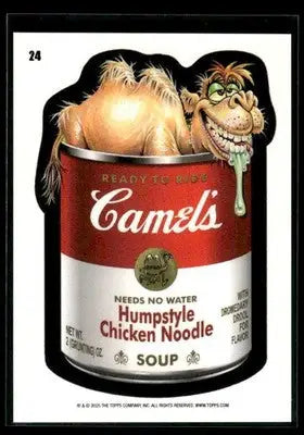 2025 Topps Wacky Packages All New Series Camel’s #24 Coupon Back