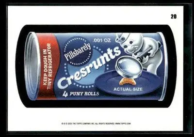 2025 Topps Wacky Packages All New Series Cresrunts #20 - Non-Sports Card Single