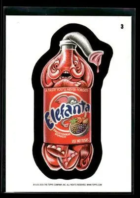 2025 Topps Wacky Packages All New Series Elefanta #3 - Non-Sports Card Single