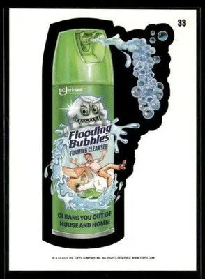 2025 Topps Wacky Packages All New Series Flooding Bubbles #33 - Other