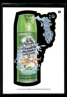 2025 Topps Wacky Packages All New Series Flooding Bubbles #33 - Other