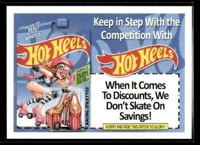2025 Topps Wacky Packages All New Series Hot Heels #31 Coupon Back