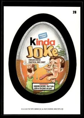 2025 Topps Wacky Packages All New Series Kinda Joke #28