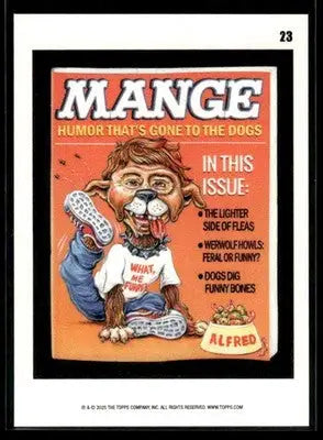 2025 Topps Wacky Packages All New Series Mange #23 - Other