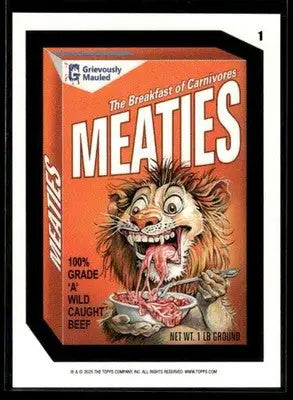 2025 Topps Wacky Packages All New Series Meaties #1