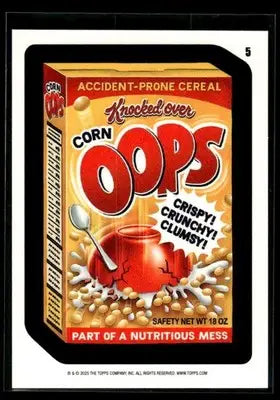 2025 Topps Wacky Packages All New Series Oops #5