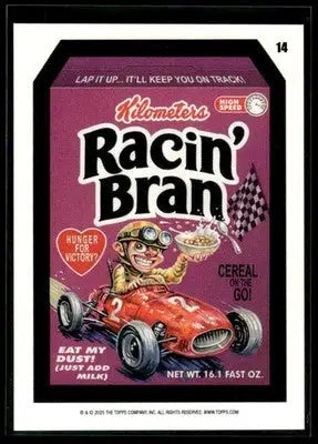 2025 Topps Wacky Packages All New Series Racin’ Bran #14 - Other