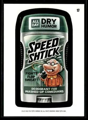 2025 Topps Wacky Packages All New Series Speed Shtick #17 Coupon Back