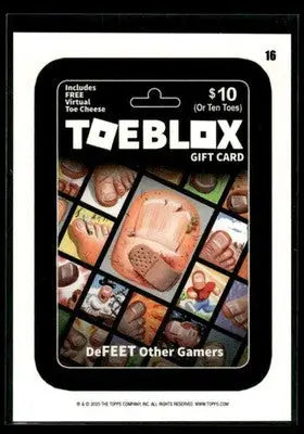 2025 Topps Wacky Packages All New Series Toe Blox #16