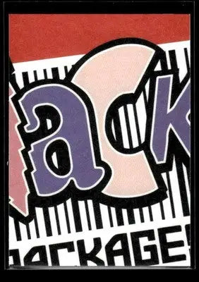2025 Topps Wacky Packages All New Series (Top Middle) #NNO Checklist Puzzle