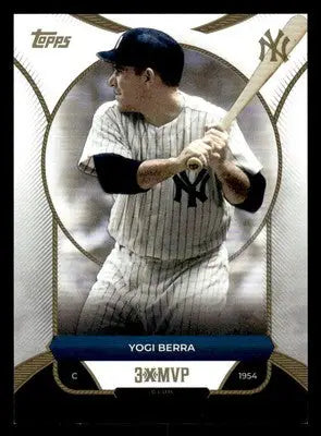 2025 Topps Welcome to the Club: 3 Times MVP #23 Yogi Berra - Baseball Card Single