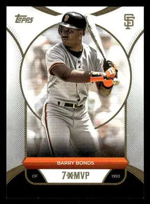2025 Topps Welcome to the Club: 3 Times MVP #6 Barry Bonds - Baseball Card Single