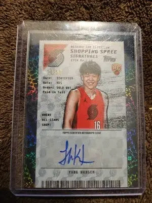 2025 Topps Yang Hansen - Trading Cards