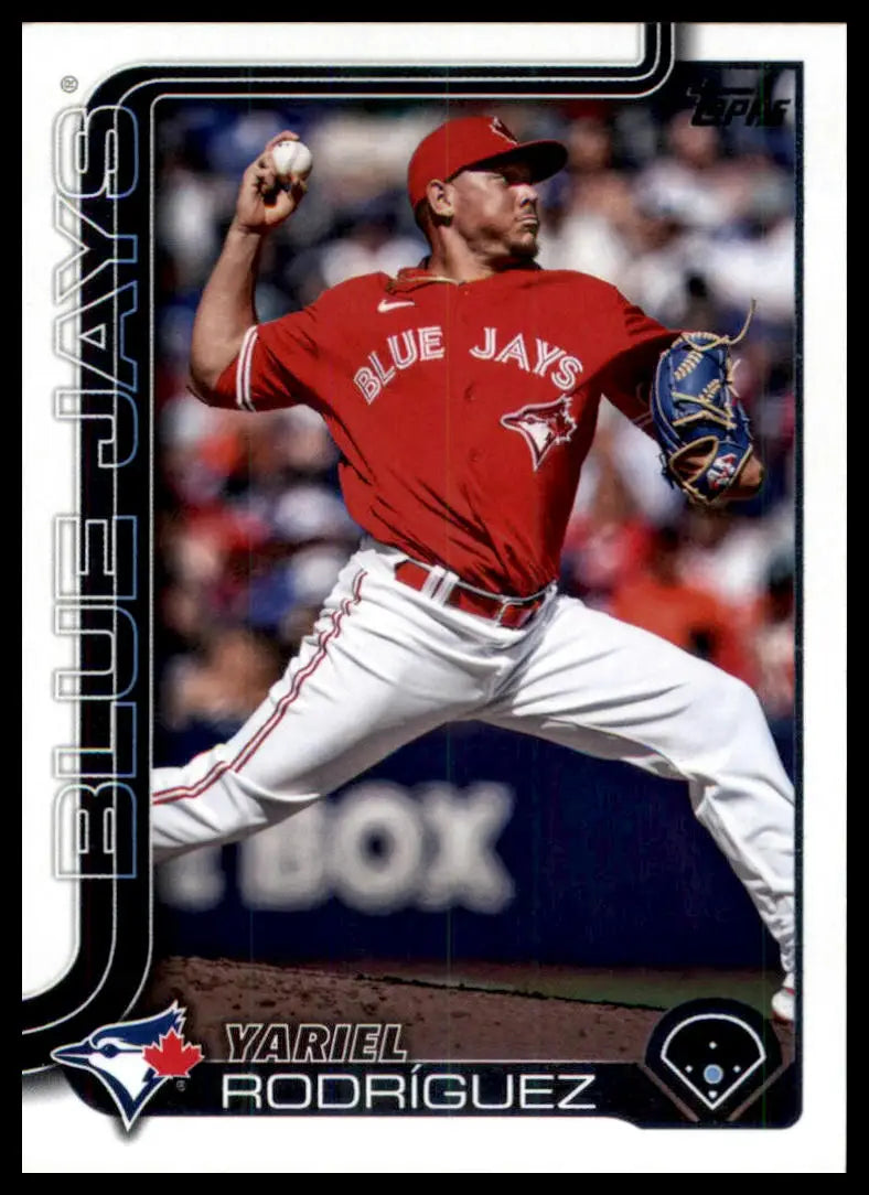 2025 Topps Yariel Rodríguez 694 Toronto Blue Jays NM - Baseball Card Single