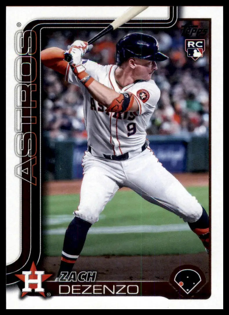 2025 Topps Zach Dezenzo RC 89 Houston Astros NM