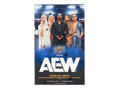 2025 Upper Deck AEW All Elite Wrestling Hobby Box - Sports Card Hobby Boxes