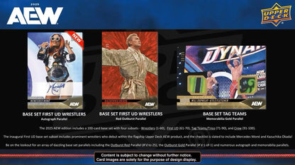 2025 Upper Deck AEW All Elite Wrestling Hobby Box - Sports Card Hobby Boxes