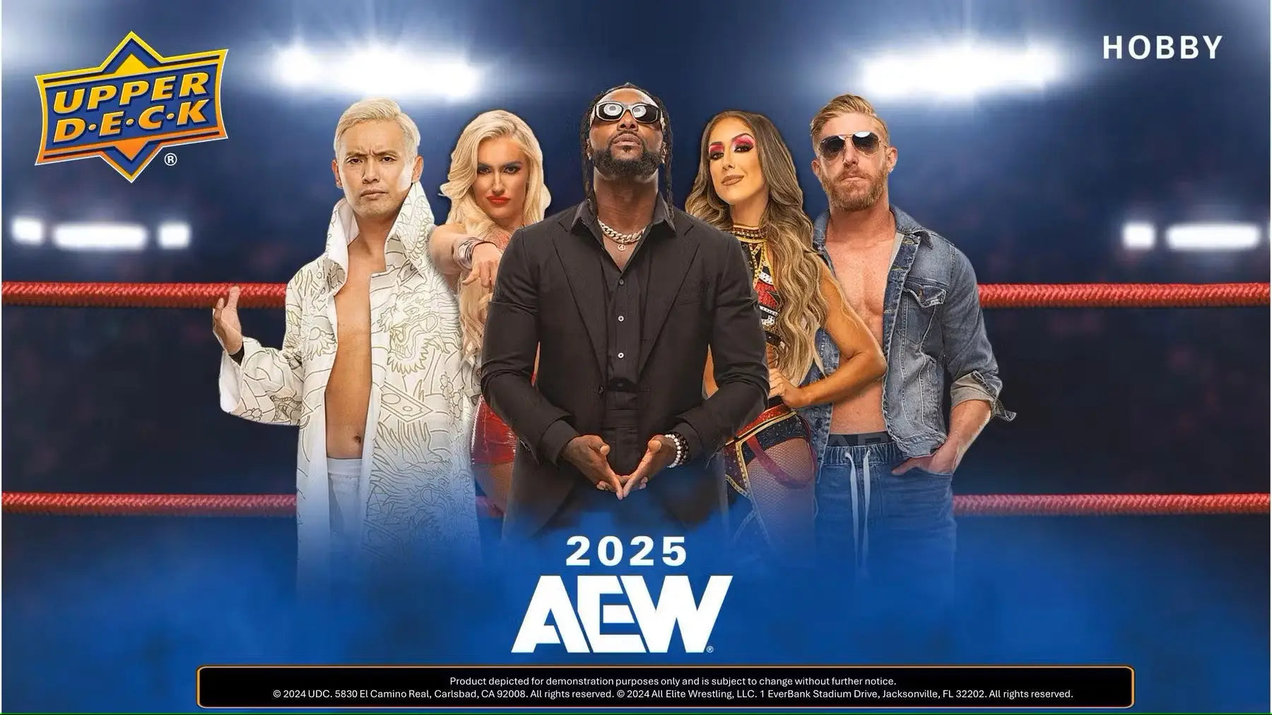 2025 Upper Deck AEW All Elite Wrestling Hobby Box - Sports Card Hobby Boxes