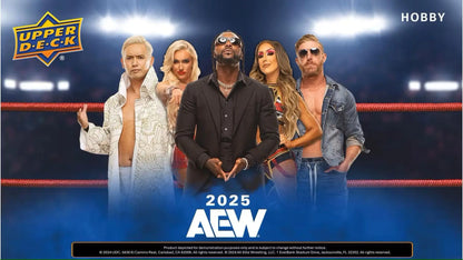 2025 Upper Deck AEW All Elite Wrestling Hobby Box - Sports Card Hobby Boxes